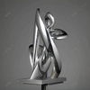 Repetición de escultura de acero inoxidable personalizada