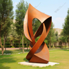 Escultura de acero corten para decoración urbana