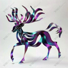 Diseño de listones Escultura animal Ciervo