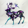 Diseño de listones Escultura animal Ciervo