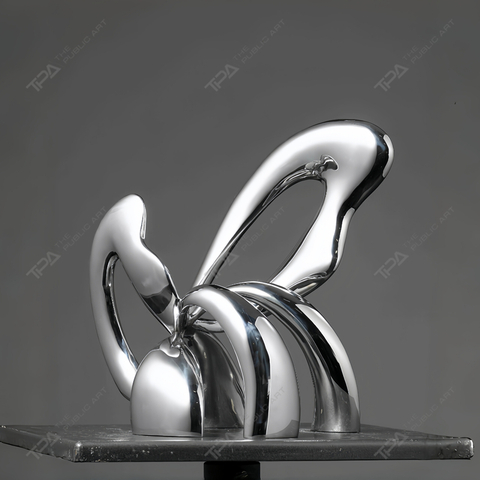 Escultura de acero inoxidable Flores como un sueño